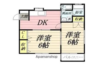 ローズ桜台【1階】の間取り