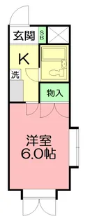 ジュネパレス平塚第18【3階】の間取り