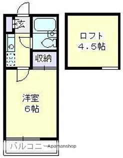JOYフル六会【2階】の間取り
