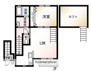 ラ ヴィーテ【2階】の間取り