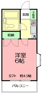 ソユーズ【2階】の間取り