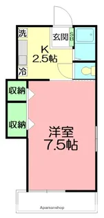 アヴェニール湘南Ⅱ【1階】の間取り