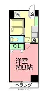 グランレスパス【1階】の間取り