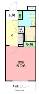 エスポワール楓【4階】の間取り