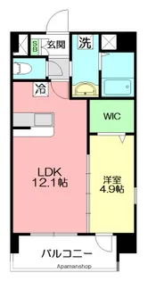 オーラヴィーヌ【6階】の間取り