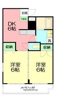 フリージア【4階】の間取り