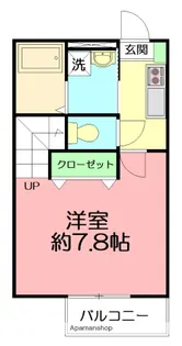 ヴィハール鶴巻【1階】の間取り