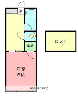ラ・ソネット桜台【1階】の間取り