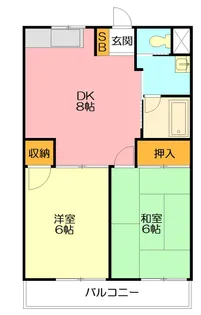 チェリーハイム【3階】の間取り