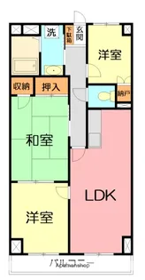 マイメゾン湘南一番館【1階】の間取り