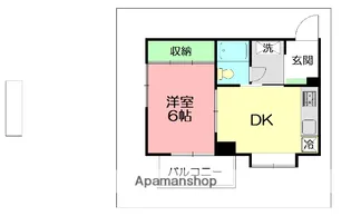 旭町武井ビル【4階】の間取り