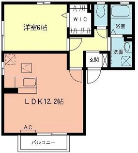 ピアコート M【1階】の間取り