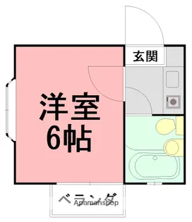 ドルフ東海大【2階】の間取り