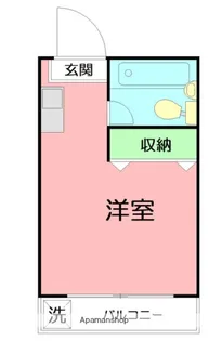メゾン ド ブラン東海大学前AB【1階】の間取り