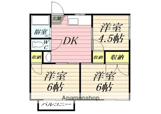 多田ハイツ【1階】の間取り