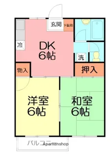 アーバンライフ鵠沼神明【2階】の間取り