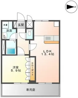 GOD VALLEY【2階】の間取り