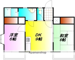 相湘11栄町ビル【4階】の間取り