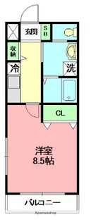 プルビア湘南【4階】の間取り