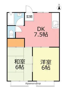 ベイショアパーク【2階】の間取り