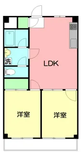 山王プラザ【2階】の間取り