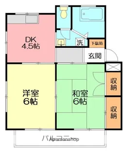 ドエルフェニックス【1階】の間取り