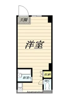 ベルメゾン湘南【1階】の間取り