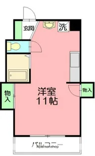 ラメール藤沢【3階】の間取り