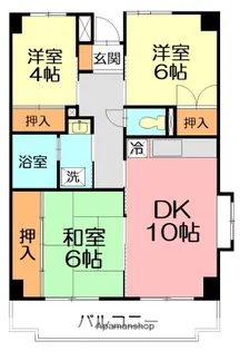 湘南カームライズ【3階】の間取り