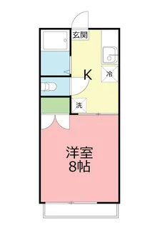 クレスト東海【1階】の間取り