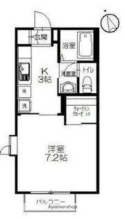 ルミナール辻堂南【1階】の間取り