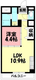 アルテミス湘南海岸【2階】の間取り