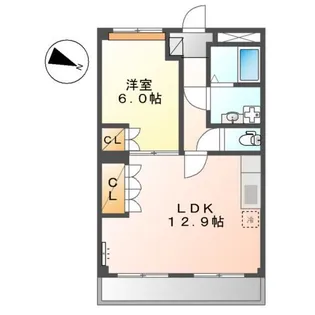 プリーマ泉の森【2階】の間取り