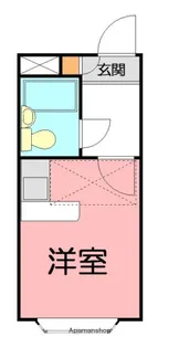 ベルピア茅ヶ崎第6−1【2階】の間取り