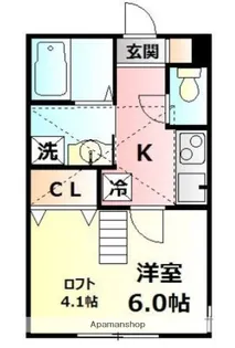 カーサオリセⅠ【2階】の間取り