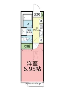 シンフォライズ湘南VIVACE【2階】の間取り