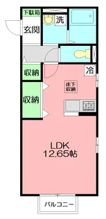 スタークレスト【2階】の間取り