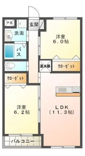 ぺんぎん【3階】の間取り