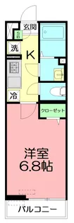 リブリ・プモリ 鵠沼【3階】の間取り