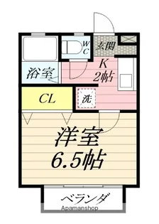 オーエスハイム【2階】の間取り