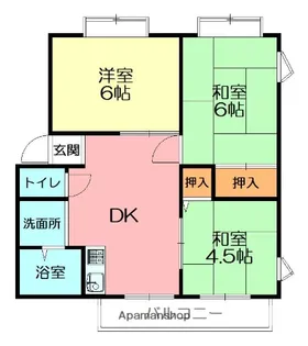 サープラス伊勢原PⅢ【1階】の間取り