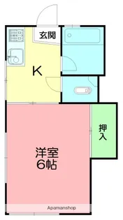 第2中里シオン【1階】の間取り