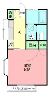 T.Yコーポラス【1階】の間取り