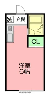 ラシャーレ桜台【1階】の間取り