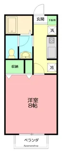 アムール【2階】の間取り