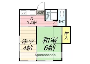 有宏荘【2階】の間取り