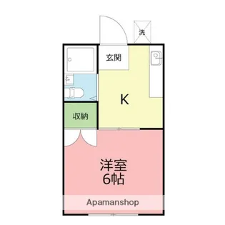 ヴィラ萩が丘【1階】の間取り