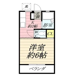 ハイツヒロ【1階】の間取り