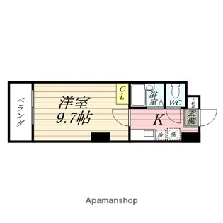 サンライト伊勢原【5階】の間取り