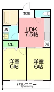 LAULE’A湘南【1階】の間取り